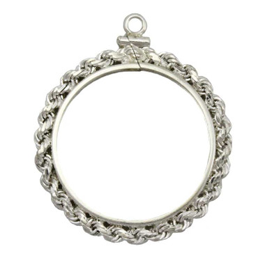 Coin Bezel Sacagawea Sterling Silver 