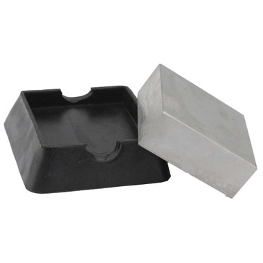 Jewelers Bench Block Steel And Rubber Stamping Dapping Esslinger Jewelry Tools