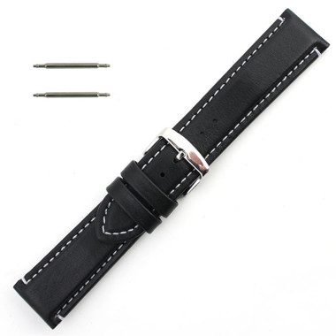 waterproof leather watch strap