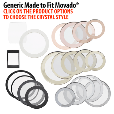Fit Movado® Brand Watch Crystals 