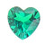 Heart Lab Created Emerald
