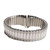 Oyster Style Expansion Tapered Metal Watch Band Stainless Steel 16 to 21mm Expandable Ends 6 3/4 to 12 Inch Length