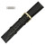 Leather Watch Band 22MM Black Classic Calf