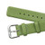 18MM Leather Watch Strap Green Flat Calf