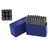 Set of 36 punch tools featuring alphanumeric stamps