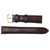 Hadley Roma Genuine Java Lizard Watch Band 18mm Brown Long