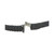 Hadley Roma Watch Band Black Metal, Expandable Ends 18-22mm