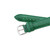 Hadley Roma 12mm Genuine Java Lizard Green Watch Band 6 5/8 Inch Length