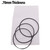 Waterproof .70mm-thick O-ring watch gaskets to maintain water resistance Waterproof .70mm-thick O-ring watch gaskets to maintain water resistance