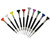 Bergeon 6899-S10 Ergonomic Watchmakers Screwdrivers Set of 10 with Rotating Base