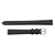 Watch Band 12mm Black Leather Smooth Classic Calf 7 1/2 Inch Length