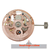 Chinese Mechanical Watch Movement with Rose Gold Plates CH2189RG