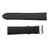 Watch Band Black Distressed Leather Extra Long 24MM