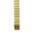 Ladies Expansion Watch Band 6 MM Yellow Gold Tone
