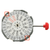 Miyota/Citizen LTD 3 Hand Quartz Watch Movement 2105-6 Day and Date at 6:00 Overall Height 5.9mm