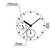 Hattori Japan 3 Hand Quartz Watch Movement VX3R Date at 6:00, Day at 9:00 Overall Height 5.1mm