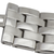 22mm Stainless Steel Metal Watch Band Straight End with Butterfly Buckle