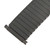 Hadley Roma Black Expansion Metal Watchband with Expandable Ends To Fit 20-24 MM