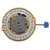 ETA 2 Hand Quartz Watch Movement F06.111-2.0 Date at 3:00 Overall Height 3.4mm