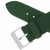Green Watch Band Long 20MM Leather Smooth Calf