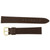 Leather Watch Band 16MM Brown Lizard Grain