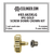 Screw Down Threaded Crown And Case Tube Kit Extra Large Sizes IPG Gold Plated 9 Sets
