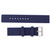 18mm Blue Silicone Watch Band 7 3/4 Inch Length