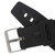 19mm Black Rubber PVC Watch Band