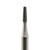 Panther Cone Square Cross Cut Burs Tungsten Steel Set of 12