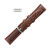Hadley Roma Brown 16mm Oil Tanned Leather Watch Band 7 /16 Inch Length