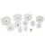 Threaded Nylon Deep Cupped Dies 12 Piece Set for Domed Crystals