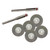 Diamond Disc Set 5 Discs with Mandrel
