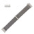 Grey with White Edging Nylon Velcro Style 22mm Sport Watch Band Quick Release Spring Bar Made to Fit Samsung Smart Watch