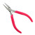 Flat Nose Plier with Pink handle