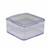 Square Plastic Boxes with Elastic Membrane 3" x 3"