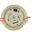ETA® 2 Hand Quartz Watch Movement F07.115-2 Date At 3:00 Overall Height 3.7mm