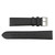 16mm Leather Watch Band Black Crushed Calf 7 1/2Inch Length 16mm Leather Watch Band Black Crushed Calf 7 1/2Inch Length