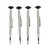 Screw Extractors with Reversible Blades Set of 4