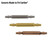 Generic Made To Fit Cartier® Watch Band Spring Bar Pin