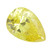 Pear Shaped CZ Yellow