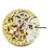Chinese 3 Hand Automatic Skeleton Mechanical Watch Movement TY2807G Gold Plates Overall Height 7.8mm