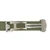 Olive Ribbed Nylon Watch Band with Deployant Clasp 18mm Strap 9 14/16 Inch Length