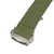 Olive Ribbed Nylon Watch Band with Deployant Clasp 18mm Strap 9 14/16 Inch Length