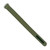 Olive Ribbed Nylon Watch Band with Deployant Clasp 20mm Strap 9 14/16 Inch Length