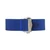 Navy Blue Ribbed Nylon Watch Band with Deployant Clasp 18mm Strap 9 14/16 Inch Length