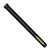 Black and Cream Stripped Ribbed Nylon Watch Band with Deployant Clasp 20mm Strap 9 14/16 Inch Length