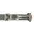 Grey Ribbed Nylon Watch Band with Deployant Clasp 20mm Strap 9 14/16 Inch Length
