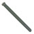Grey Ribbed Nylon Watch Band with Deployant Clasp 22mm Strap 9 14/16 Inch Length