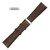 Brown 22mm Soft Padded Leather Watch Strap  7 7/8 Inch Length