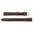 Watch Band 14mm Brown Soft Flat Leather Classic Calf 8 1/2 Inch Length